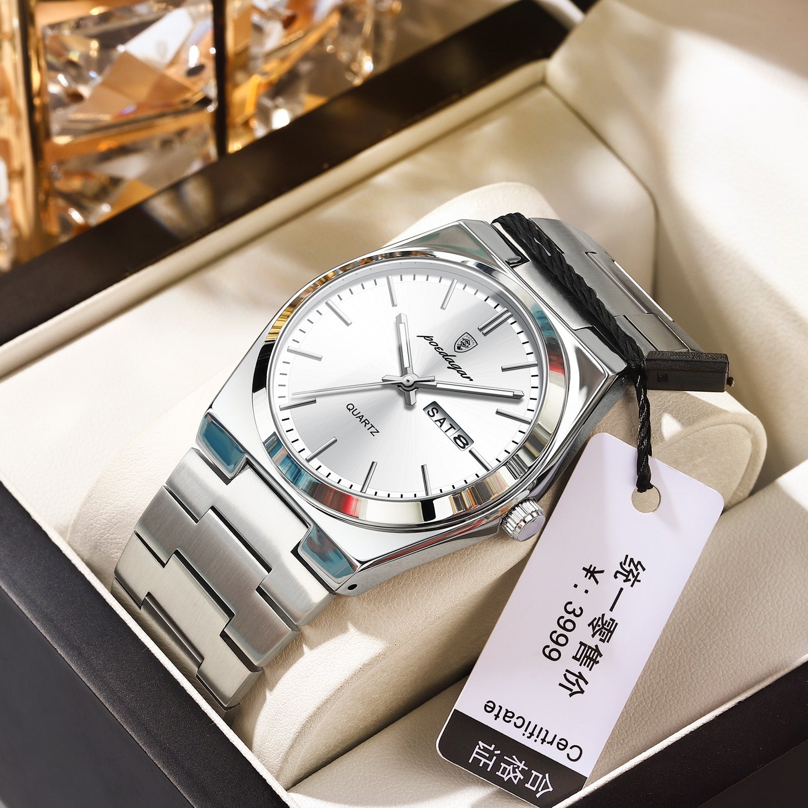 Men's Ultra-thin Waterproof Quartz Watch