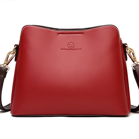 Women's Leather High-End Bucket Bags