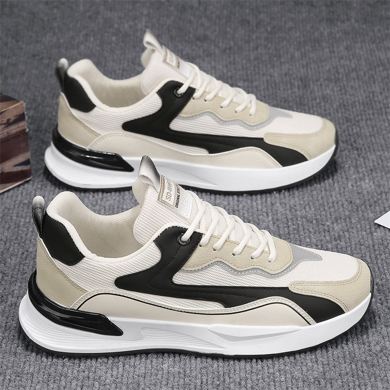 Men's Breathable Platform Running Shoes