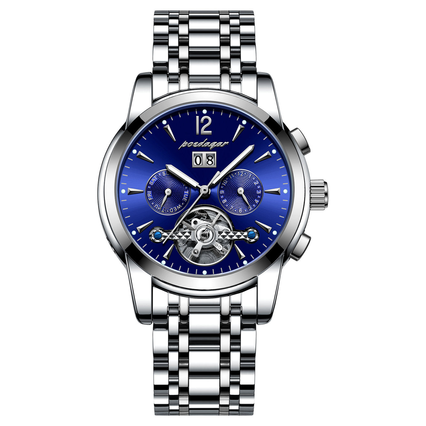 Men's Waterproof Multi-functional  Watch