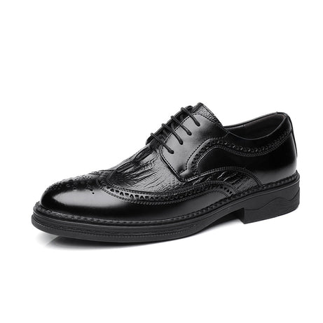 Men''s Leather British Style Casual Shoes