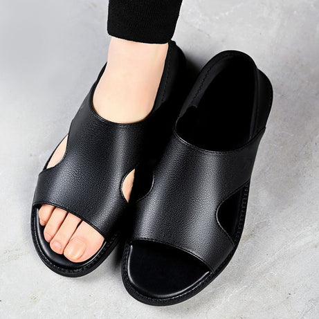 Men's Breathable Cool Leather Sandals (In Stock)