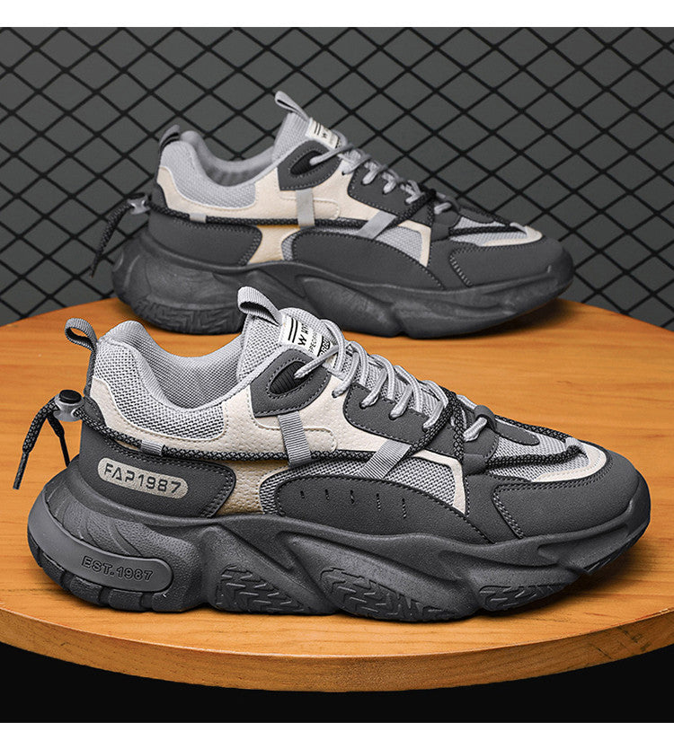 Men's Breathable Heightening Trendy Casual Shoes