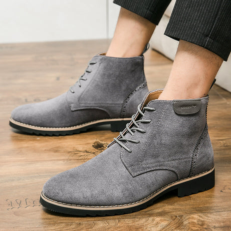 Men's Leather Fashion Outdoor Boots
