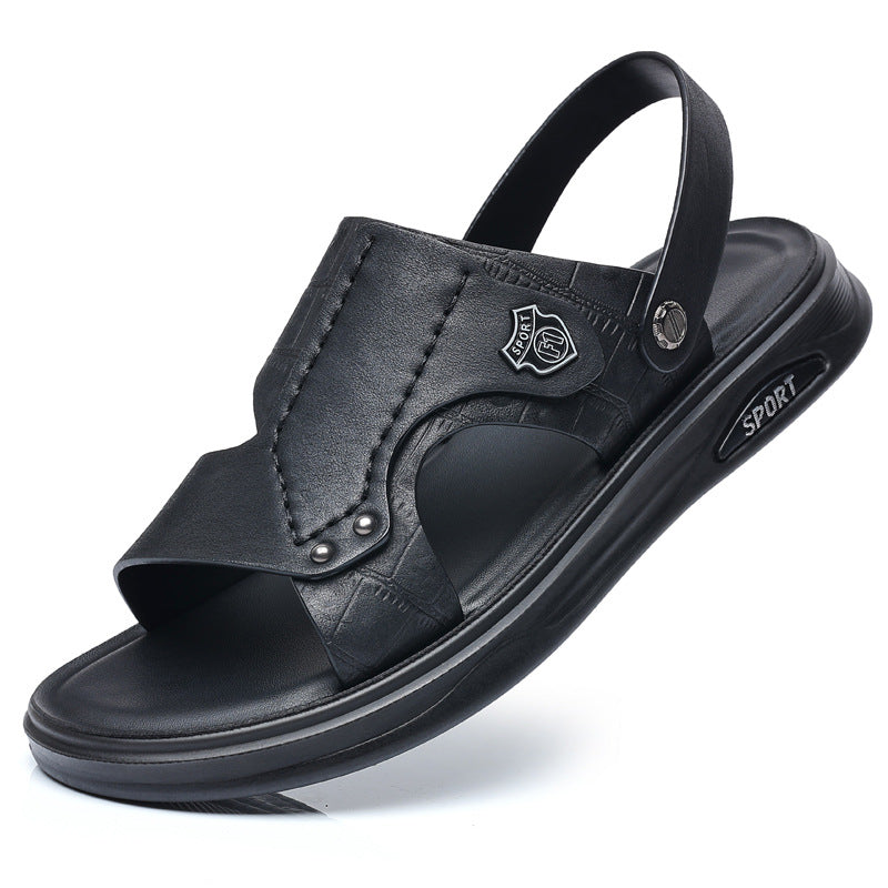 Men's Leather Breathable Sandals