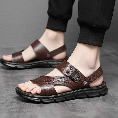 Men's Sandals Leather Summer Sandals