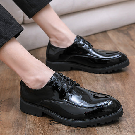 Men's Leather Outdoor British Style Shoes