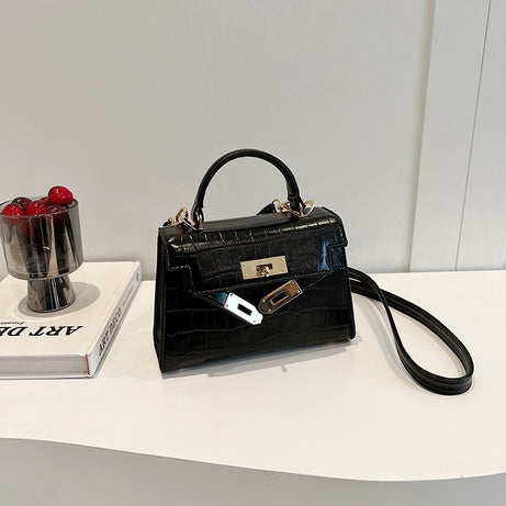 Women's Crocodile Pattern Fashion Bag