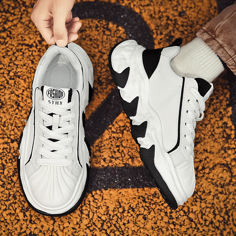 Men's Thick-Sole Breathable Fashion Running Shoes