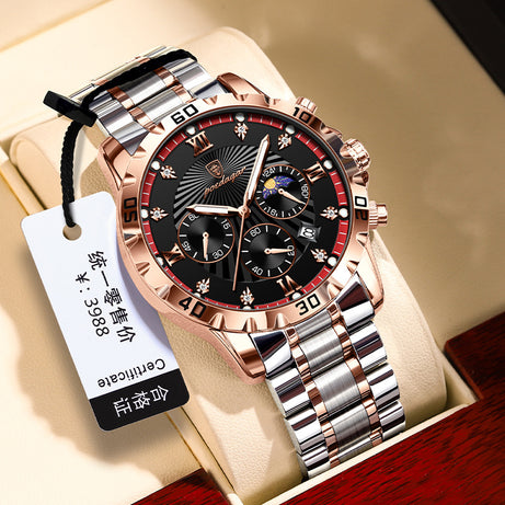 Men's Multi-functional Quartz  Watch