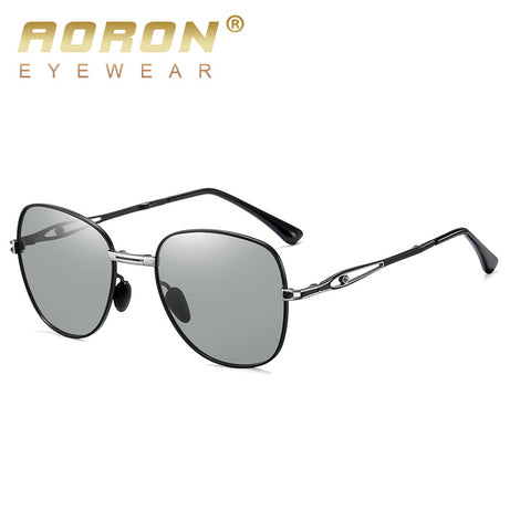 Men's Folding Color-changing Sunglasses