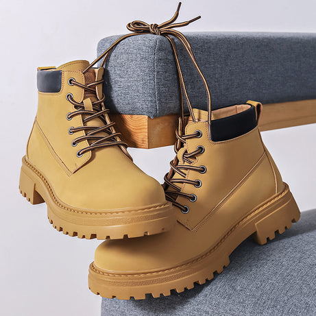 Men's Martin Boots Trendy British Style Shoes