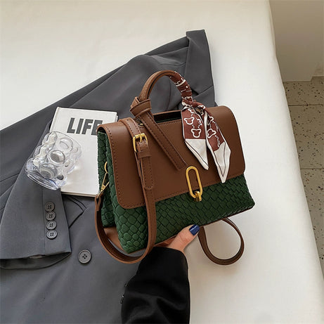 Women's Leather Trendy Shoulder/Corssbody Hand Bag