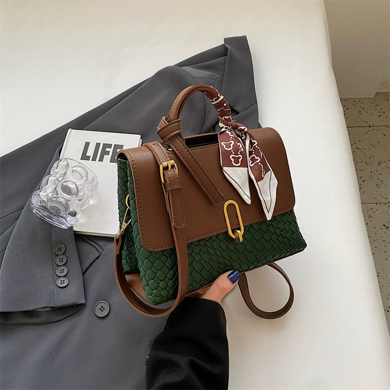Women's Leather Trendy Shoulder/Corssbody Hand Bag