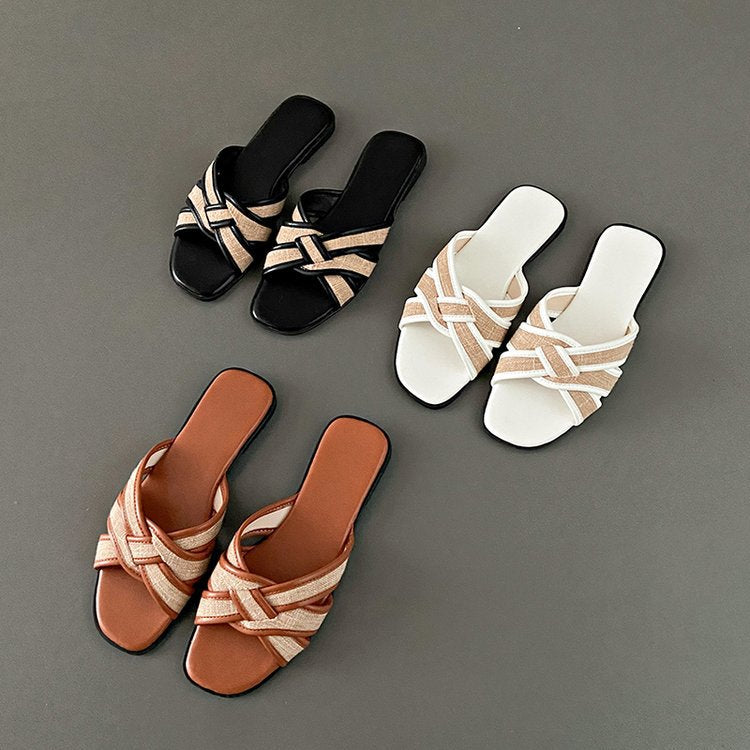 Women's Leisure Vacation Beach Flat Sandals