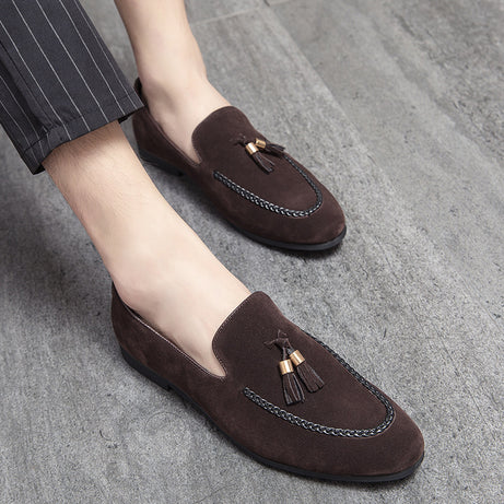 Men's Leather Penny Loafers Outdoor Fashion Shoes