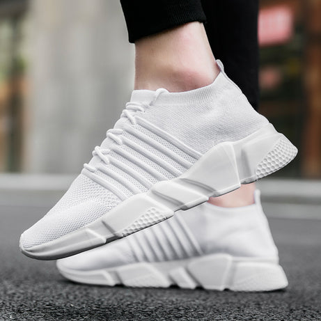 Men's Fashion Flying-Woven Breathable Casual Shoes