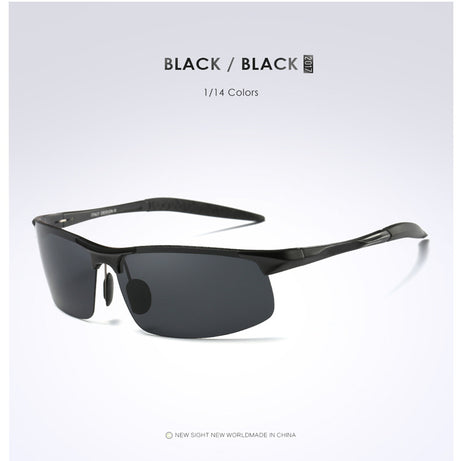 Men's Color-changing Sports Aluminum Polarized Sunglasses