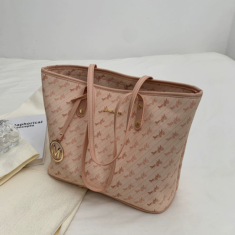 Women's Leather Versatile Large Capacity Shoulder Bag