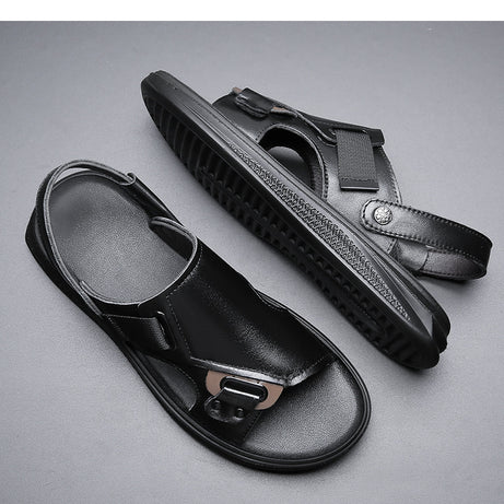 Men's Summer Leather Casual Sandals (In Stock)