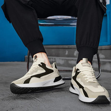 Men's Breathable Platform Running Shoes