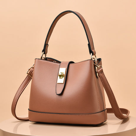 Women's Fashion Trendy Bucket Shoulder Bag