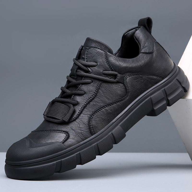 Men's Leather Versatile Trend Casual Shoes