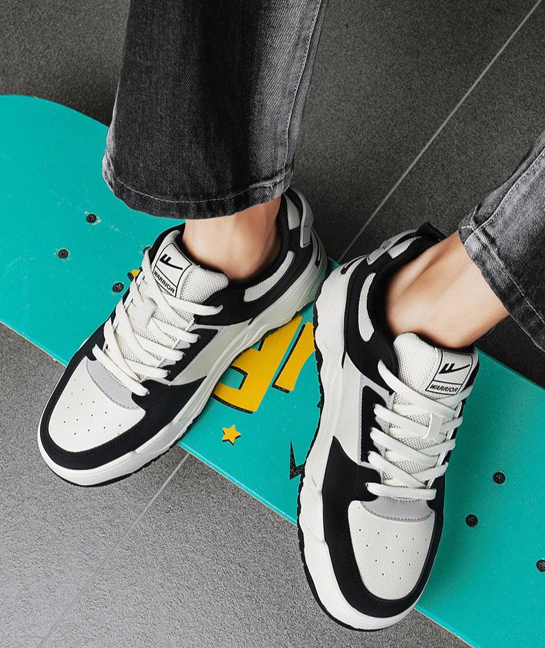 Men's Microfiber Leather Trendy Casual Shoes