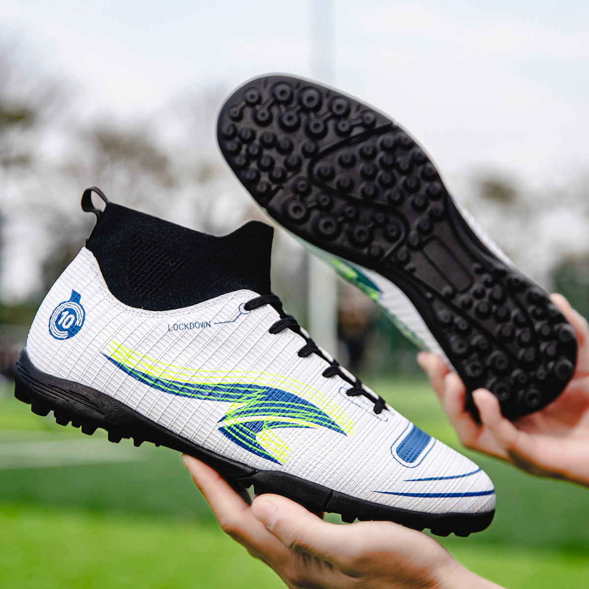 Men's Football Training Broken Nails Shoes