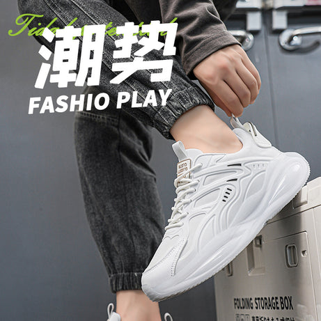 Men's Leather TPU Comfortable Casual Shoes