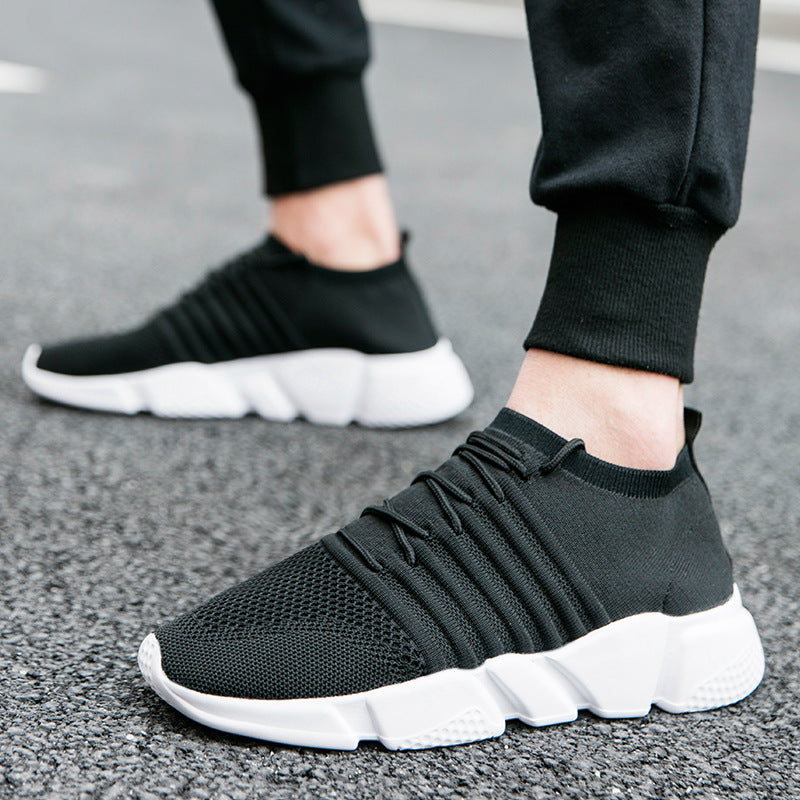 Men's Fashion Flying-Woven Breathable Casual Shoes