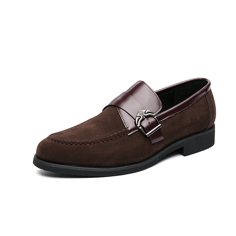 Men's Lazy Loafers Trendy Leather Shoes