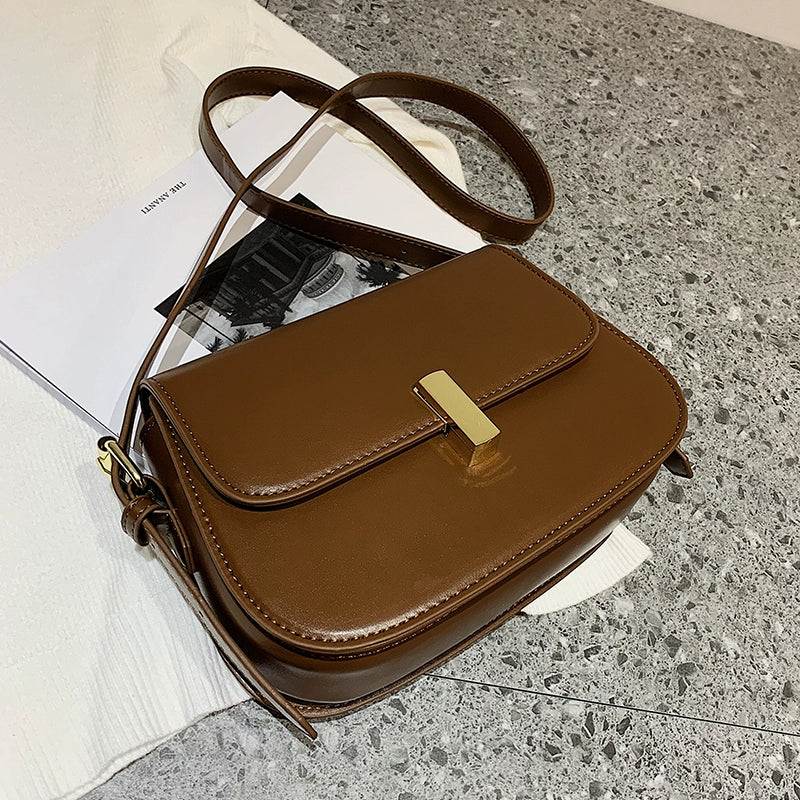 Women's Leather Trendy Shoulder Bag
