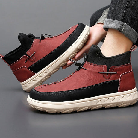 Men's Leather High-End Casual Shoes