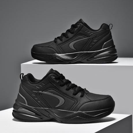 Men's Microfiber Leather Running Shoes