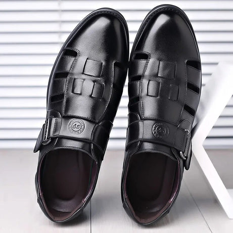 Men's Summer Leather Breathable Sandals