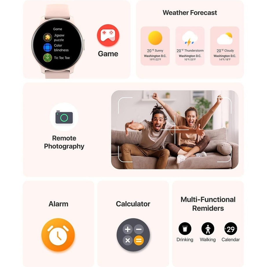 Women's Fashion Trendy TGW008 Smart Watch