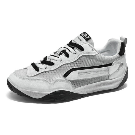 Men's Artistic Style Color Matching Flat Shoes