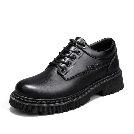 Men's Leather Fashion Trend British Style Shoes