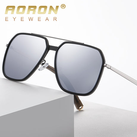 Men's Aluminum Magnesium Large Frame Sunglasses