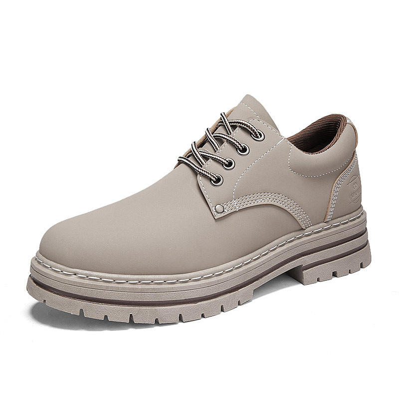 Men's Lace-up Casual Outdoor Tooling Shoes