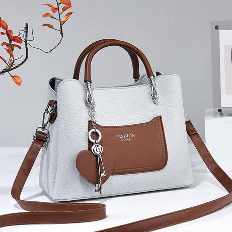 Women's Leathe Trendy Hand & Shoulder Bag