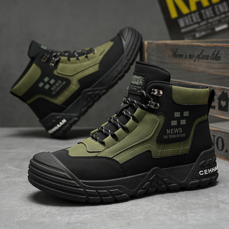 Men's Fashion Trendy Martin Boots British Casual Shoes