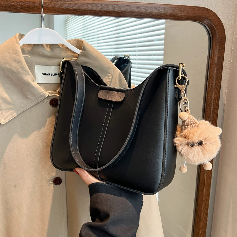 Women's Versatile Luxury Shoulder Bucket Bag