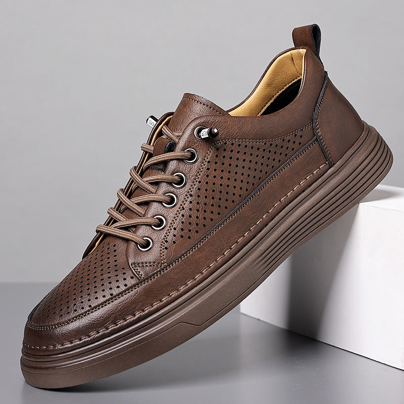 Men's Casual Oxford Leather Shoes (In Stock)