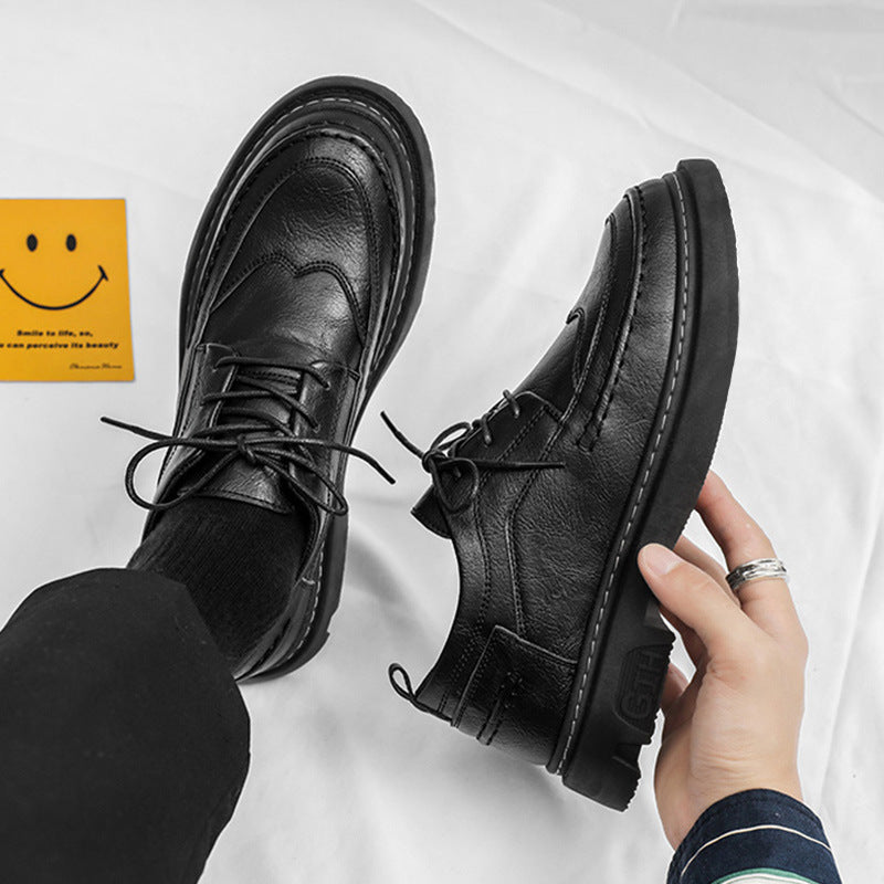 Men's Low-Top Heightening Outdoor Leisure Shoes