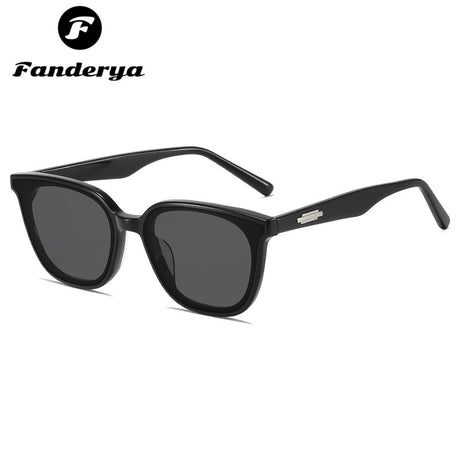 Men's High-End Large Frame Round Sunglasses