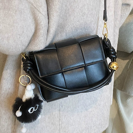 Women's Leather Versatile Square Casual Bag