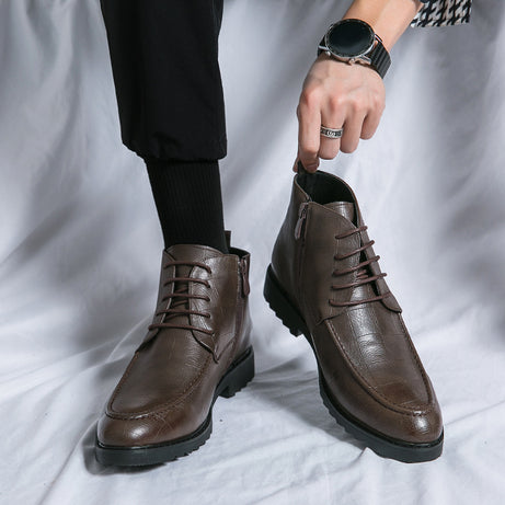 Men's Leather Outdoor Martin Boots