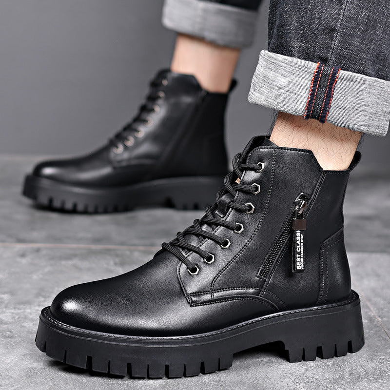 Men's Leather Outdoor Martin Boots